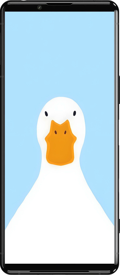 Силиконовый чехол Гусь для Sony Xperia 5 III - 6350u-2580 изображение 