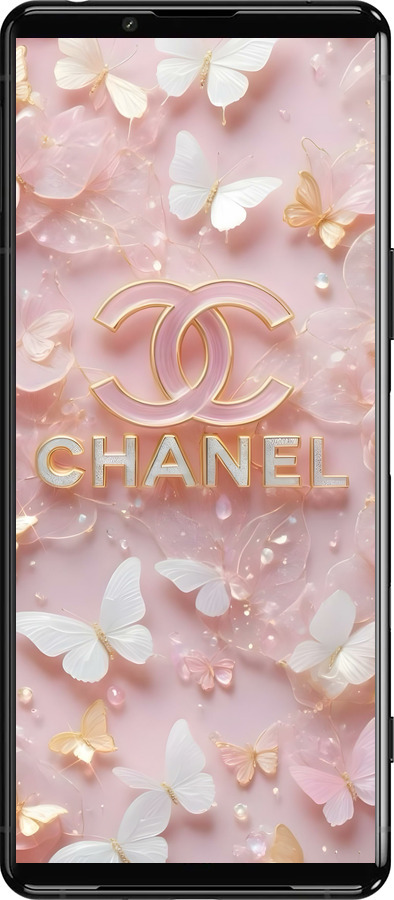 Силиконовый чехол Шанель для Sony Xperia 5 III - 6366u-2580 изображение 