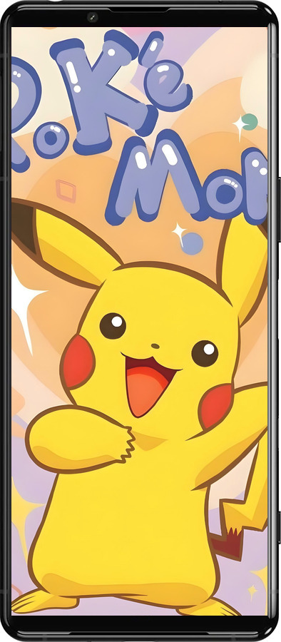 Силіконовий чехол Пикачу для Sony Xperia 5 III - 6383u-2580 изображение 