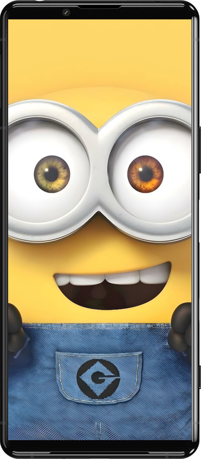 Силиконовый чехол Миньон для Sony Xperia 5 III - 6389u-2580 изображение 