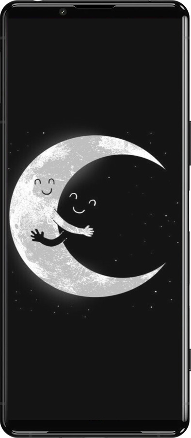 Силиконовый чехол Лунные объятия для Sony Xperia 5 III - 6508u-2580 изображение 