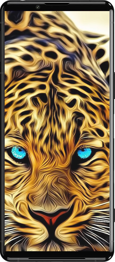 Силиконовый чехол Леопард для Sony Xperia 5 III - 6611u-2580 изображение 