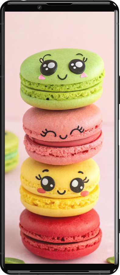 Силиконовый чехол Печенье для Sony Xperia 5 III - 6693u-2580 изображение 