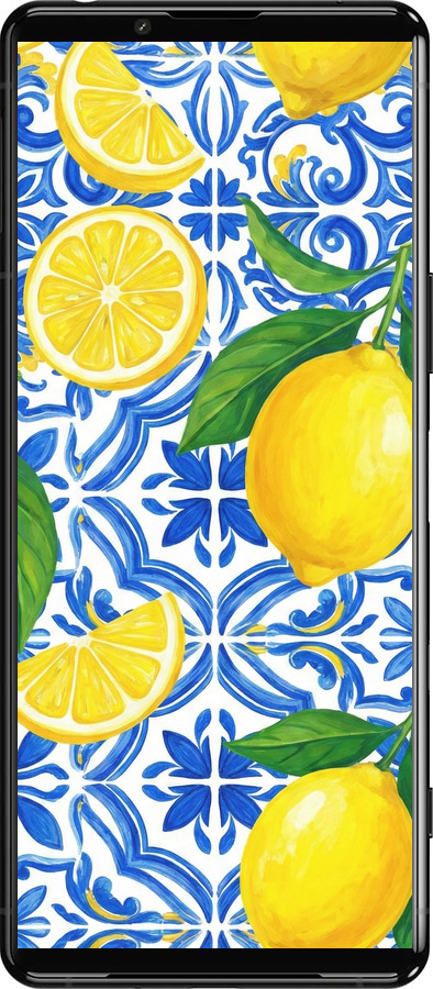 Силиконовый чехол Grocery Girl Italian Summer для Sony Xperia 5 III - 6766u-2580 изображение 