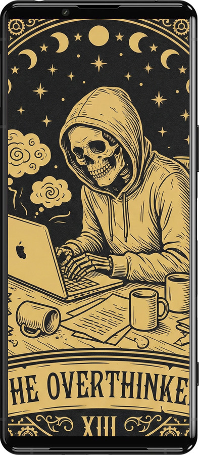 Силиконовый чехол The Overthinker для Sony Xperia 5 III - 6774u-2580 изображение 