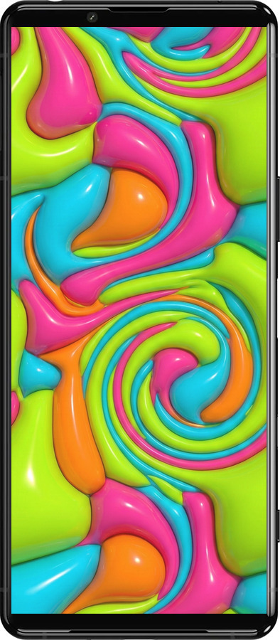 Силиконовый чехол Y2K Jelly Dream для Sony Xperia 5 III - 6780u-2580 изображение 