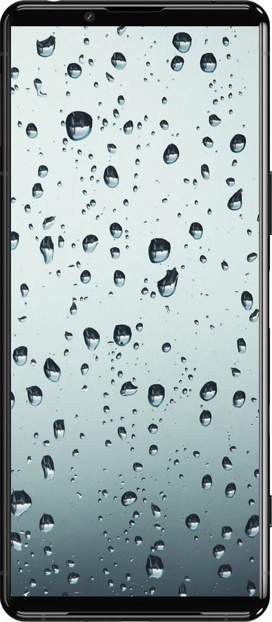 Силиконовый чехол Стекло в каплях для Sony Xperia 5 III - 848u-2580 изображение 