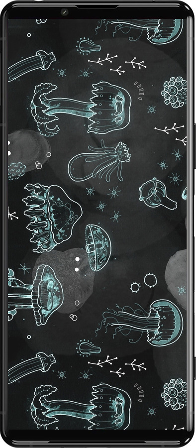 Силиконовый чехол Медузы для Sony Xperia 5 III - 906u-2580 изображение 