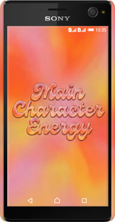 3D пластиковый глянцевый чехол Aura Gradient Main Character Energy Aesthetic Y2K для Sony Xperia C4 E5333 - 6783c-295 изображение 