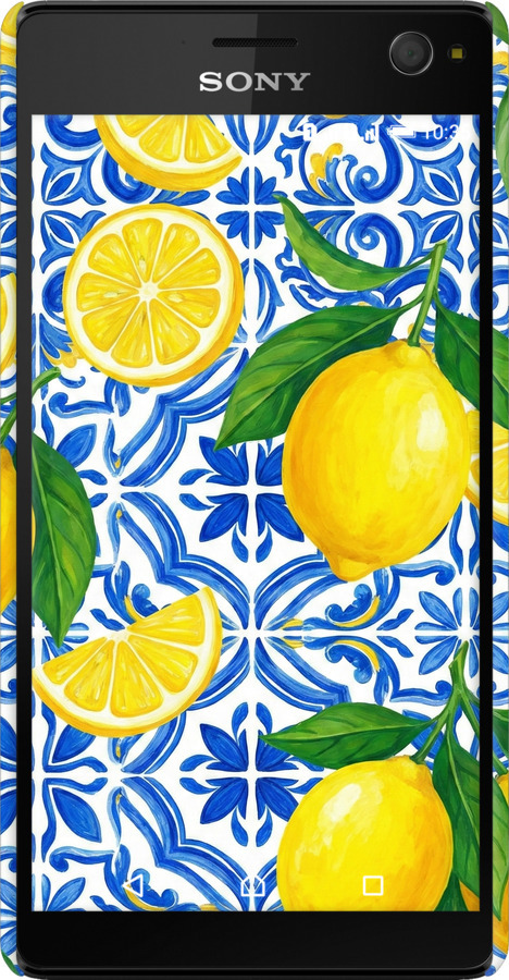 3D пластиковый матовый чехол Grocery Girl Italian Summer для Sony Xperia C4 E5333 - 6766m-295 изображение 