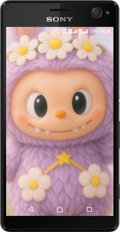 Силиконовый чехол Лабубу 1 для Sony Xperia C4 E5333 - 6709u-295 изображение 