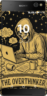 3D пластиковый глянцевый чехол The Overthinker для Sony Xperia C5 Ultra Dual E5533 - 6774c-506 изображение 