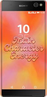 3D пластиковый глянцевый чехол Aura Gradient Main Character Energy Aesthetic Y2K для Sony Xperia C5 Ultra Dual E5533 - 6783c-506 изображение 