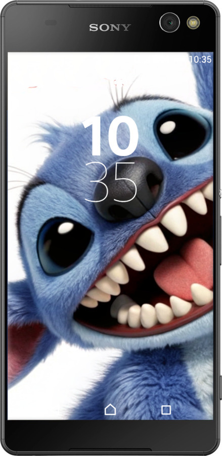 Силіконовий чехол Стіч для Sony Xperia C5 Ultra Dual E5533 - 6684u-506 изображение 