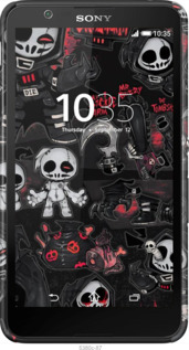3D пластиковый глянцевый чехол № 5380 для Sony Xperia E4 Dual E2115 - 5380c-87 изображение 