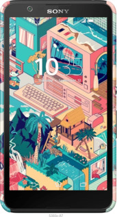 3D пластиковый глянцевый чехол № 5393 для Sony Xperia E4 Dual E2115 - 5393c-87 изображение 