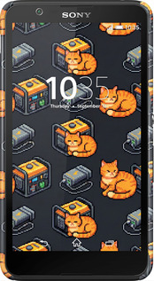 3D пластиковый матовый чехол Autonomous Zone для Sony Xperia E4 Dual E2115 - 6771m-87 изображение 