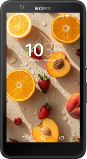 Силіконовий чехол Фрукти 3 для Sony Xperia E4 Dual E2115 - 6703u-87 изображение 