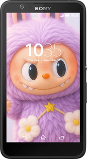 Силиконовый чехол Лабубу для Sony Xperia E4 Dual E2115 - 6708u-87 изображение 