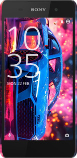 3D пластиковий глянцевий чехол Ауди для Sony Xperia E5 F3311 - 6286c-458 изображение 