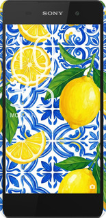 3D пластиковий матовий чехол Grocery Girl Italian Summer для Sony Xperia E5 F3311 - 6766m-458 изображение 