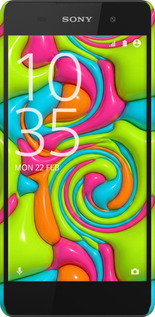 3D пластиковый глянцевый чехол Y2K Jelly Dream для Sony Xperia E5 F3311 - 6780c-458 изображение 