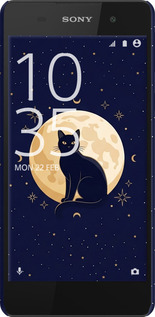 3D пластиковий матовий chehol(1620) - TRANSLATE NOT EXISTS 'Cute Cat Celestial/Witchy' dlya(1621) - TRANSLATE NOT EXISTS Sony Xperia E5 F3311 - 6787m-458 изображение 1