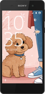 Силиконовый чехол Мальтипу 3 для Sony Xperia E5 F3311 - 6706u-458 изображение 