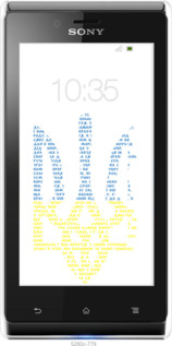 3D пластиковый глянцевый чехол Herb для Sony Xperia J ST26i - 5280c-779 изображение 