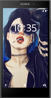 Силиконовый чехол Девушка на стиле для Sony Xperia L2 H4311 - 4151u-1394 изображение 