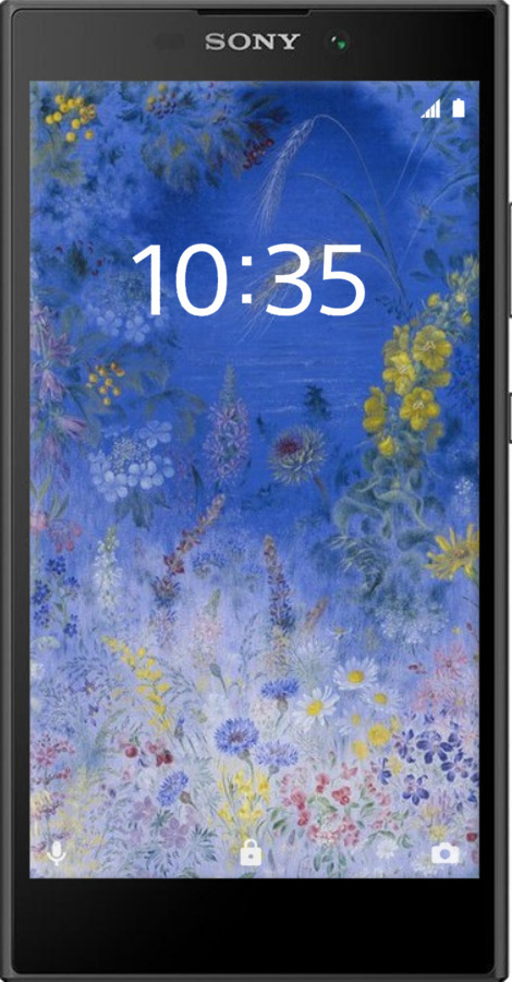 Силиконовый чехол Билокур для Sony Xperia L2 H4311 - 5908u-1394 изображение 