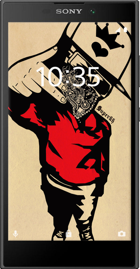 Силіконовий чехол Swag. Super для Sony Xperia L2 H4311 - 808u-1394 изображение 