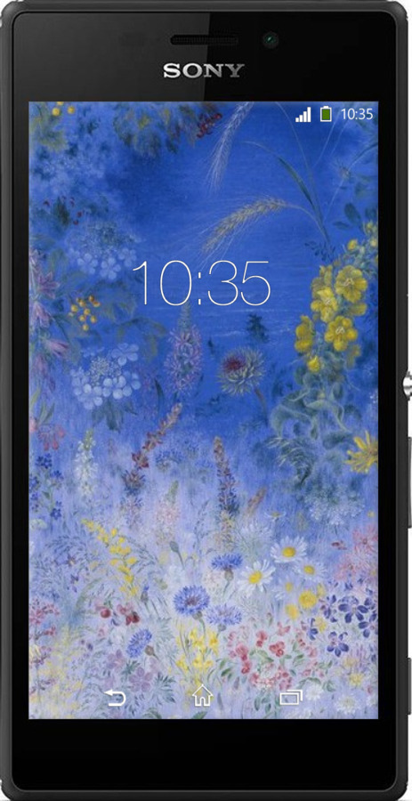 Силіконовий чехол Білокур для Sony Xperia M2 Aqua D2403 - 5908u-405 изображение 