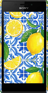 3D пластиковый матовый чехол Grocery Girl Italian Summer для Sony Xperia M2 D2305 - 6766m-60 изображение 