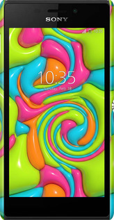 3D пластиковый глянцевый чехол Y2K Jelly Dream для Sony Xperia M2 dual D2302 - 6780c-61 изображение 