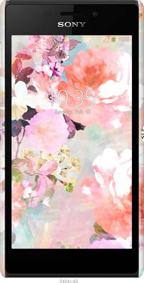 3D пластиковый глянцевый чехол № 5404 для Sony Xperia M2 dual D2302 - 5404c-61 изображение 