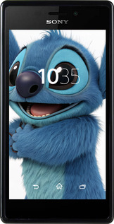 Силіконовий чехол Стіч 1 для Sony Xperia M2 dual D2302 - 6686u-61 изображение 