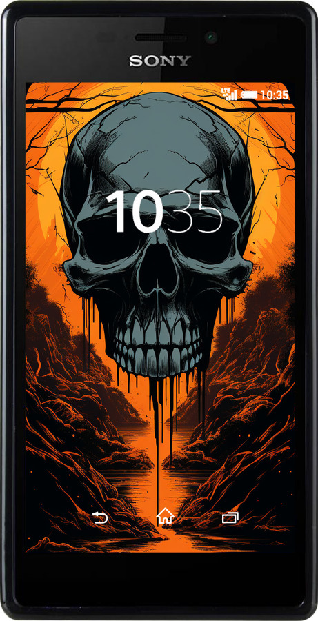 Силиконовый чехол Чехол для телефона для Sony Xperia M2 D2305 - 5953u-60 изображение 