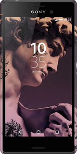 3D пластиковий матовий чехол Давид для Sony Xperia M4 Aqua E2312 - 6302m-162 изображение 