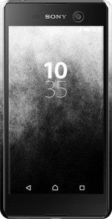3D пластиковый матовый чехол Абстрактная композиция в серых тонах для Sony Xperia M5 E5633 - 6477m-217 изображение 