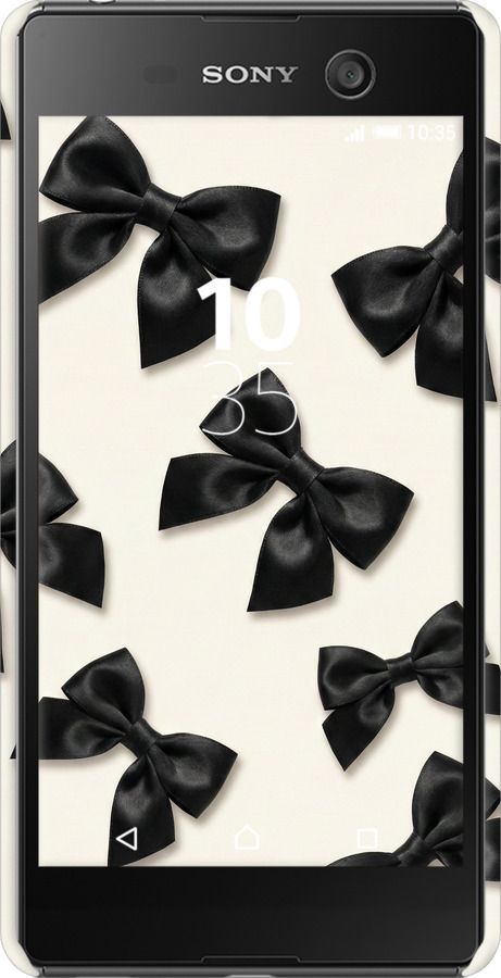 3D пластиковий матовий чехол Dark Coquette для Sony Xperia M5 E5633 - 6765m-217 изображение 