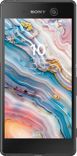 Силиконовый чехол Мрамор красивый для Sony Xperia M5 E5633 - 6376u-217 изображение 