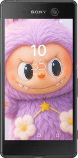 Силиконовый чехол Лабубу для Sony Xperia M5 E5633 - 6708u-217 изображение 