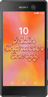Силиконовый чехол Aura Gradient Main Character Energy Aesthetic Y2K для Sony Xperia M5 E5633 - 6783u-217 изображение 