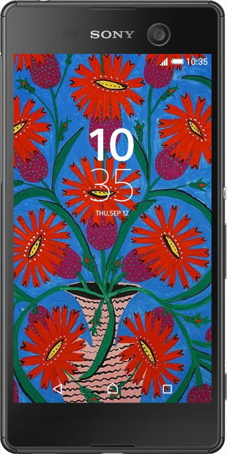 Силиконовый чехол Примаченко для Sony Xperia M5 E5633 - 5909u-217 изображение 