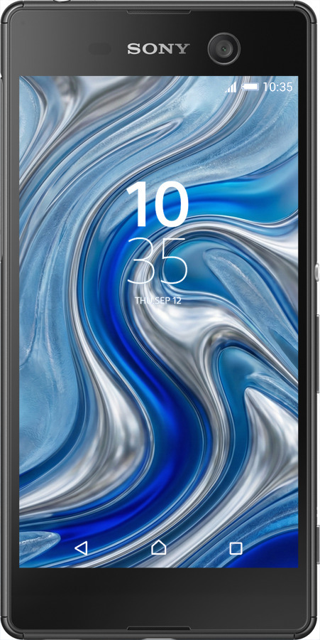 Силиконовый чехол Liquid Chrome для Sony Xperia M5 E5633 - 6781u-217 изображение 