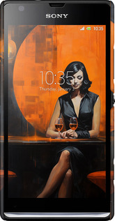 3D пластиковий матовий чехол Чохол для телефону для Sony Xperia SP M35H - 5963m-280 изображение 