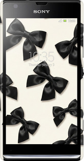 3D пластиковий матовий чехол Dark Coquette для Sony Xperia SP M35H - 6765m-280 изображение 