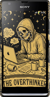 3D пластиковый матовый чехол The Overthinker для Sony Xperia SP M35H - 6774m-280 изображение 