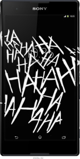 3D пластиковый глянцевый чехол joker hahaha для Sony Xperia T2 Ultra Dual D5322 - 4509c-92 изображение 